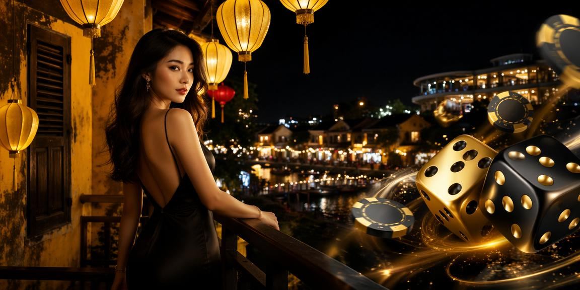 Không khí sôi động tại chợ đêm Hội An với trò chơi tài xỉu truyền thống